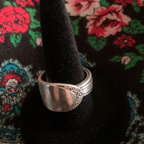 Silver Spoon ring - Picture 1 of 1